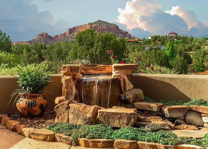 The Iconic | Views | Luxury+serenity | Koi Pond Holiday home Sedona